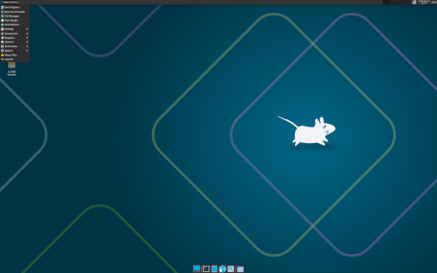 T4n OS desktop screenshot: Distribution overview