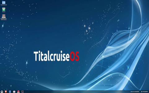 TitalcruiseOS desktop screenshot: Distribution overview