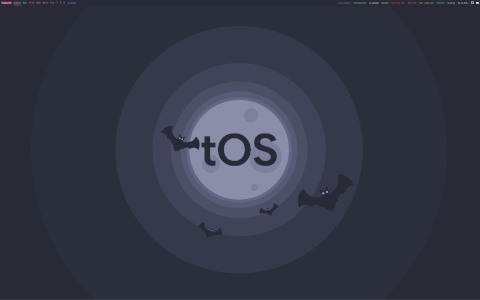 TobbeOS desktop screenshot: Distribution overview