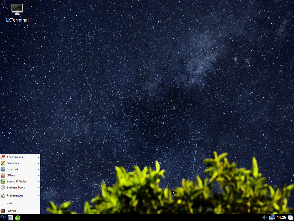 Trisquel desktop screenshot: 6.0 desktop