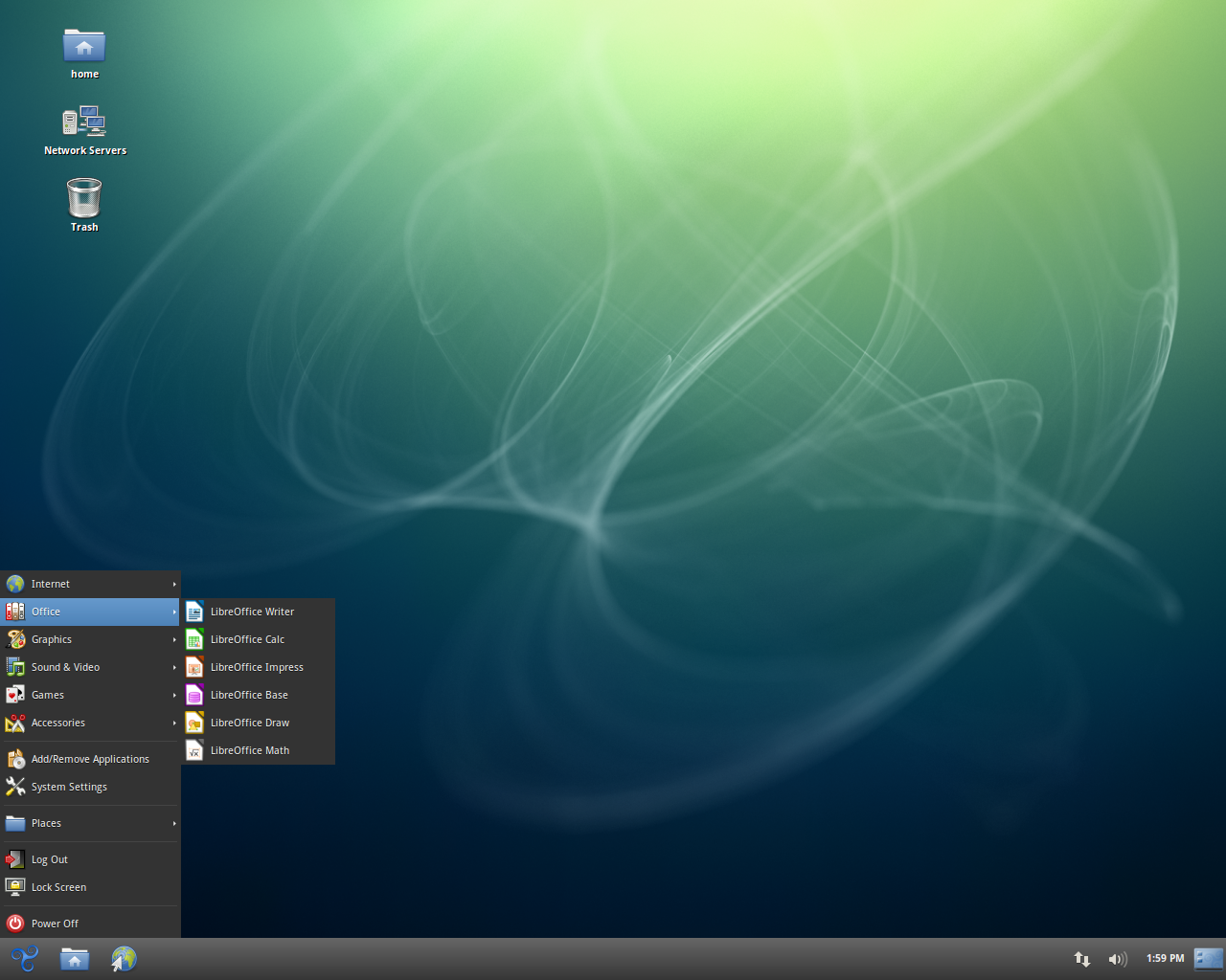 Trisquel desktop screenshot: 7.0 desktop