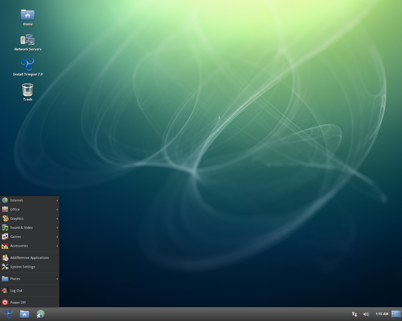 Trisquel desktop screenshot: 7.0