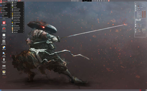 Tsurugi desktop screenshot: Distribution overview