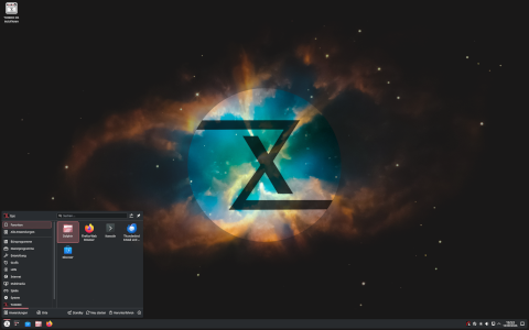 TUXEDO desktop screenshot