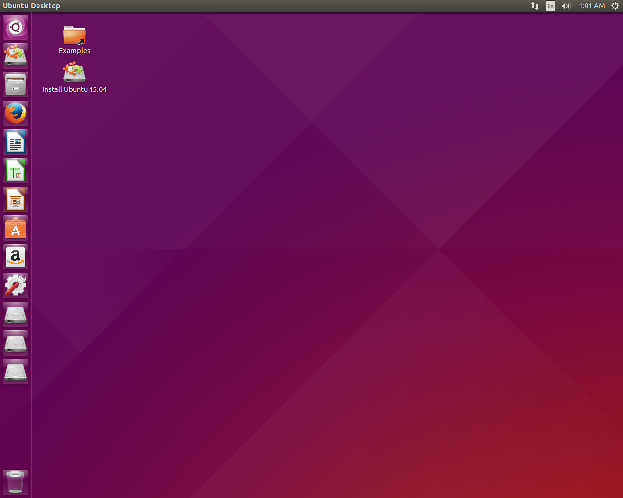Ubuntu desktop screenshot: 15.04