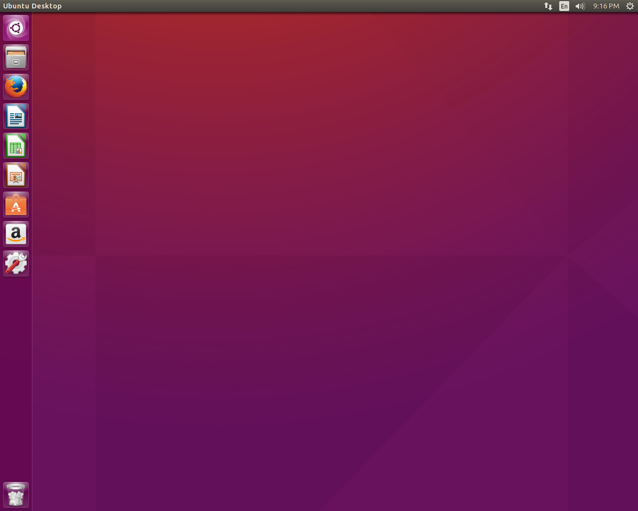 Ubuntu desktop screenshot: 15.10