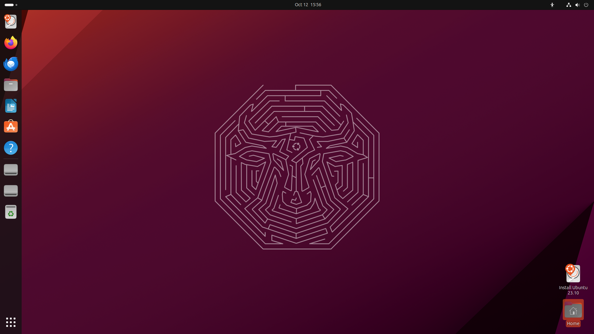 Ubuntu desktop screenshot: 23.10