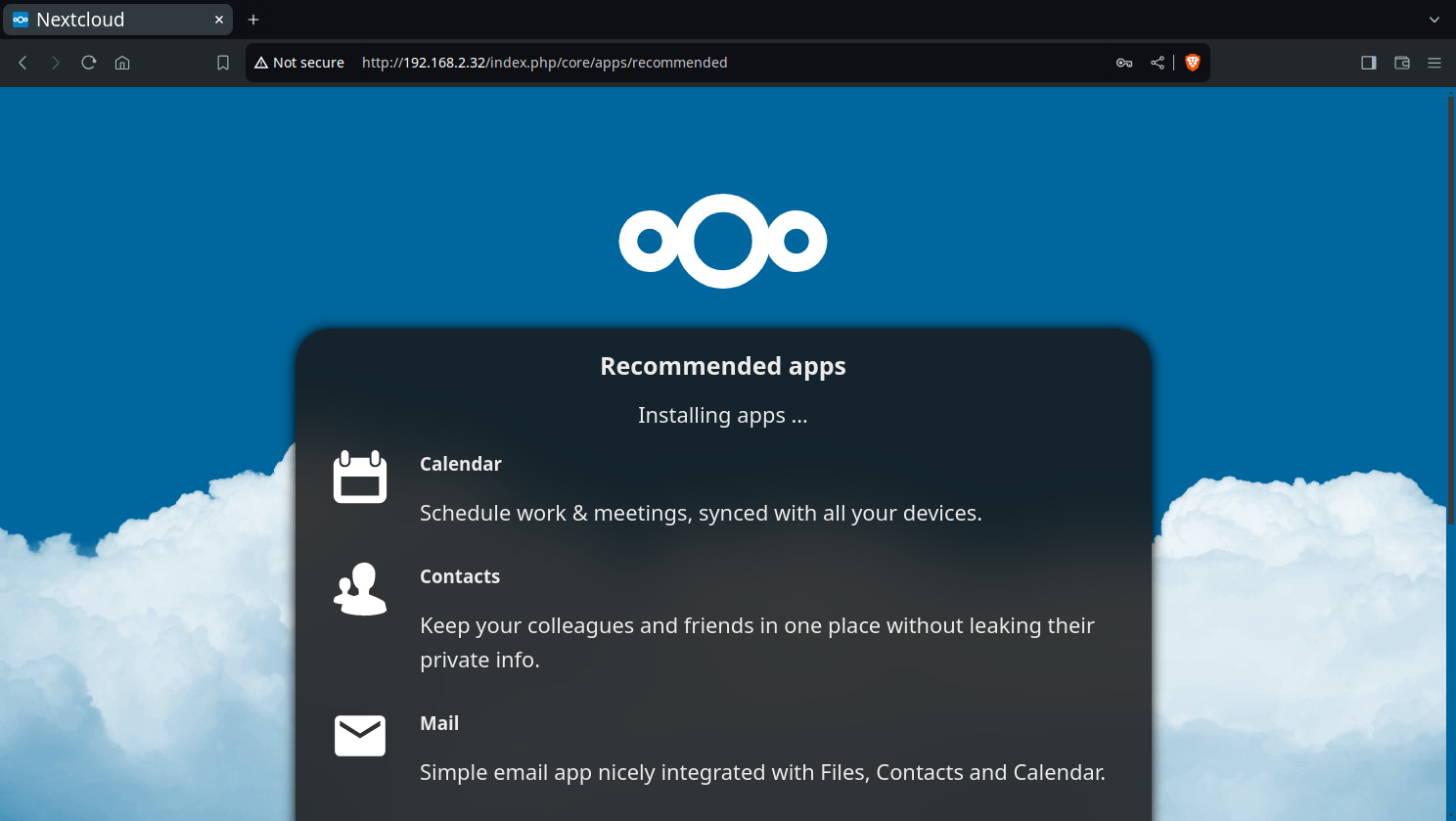 Ubuntu desktop screenshot: 24 core nextcloud