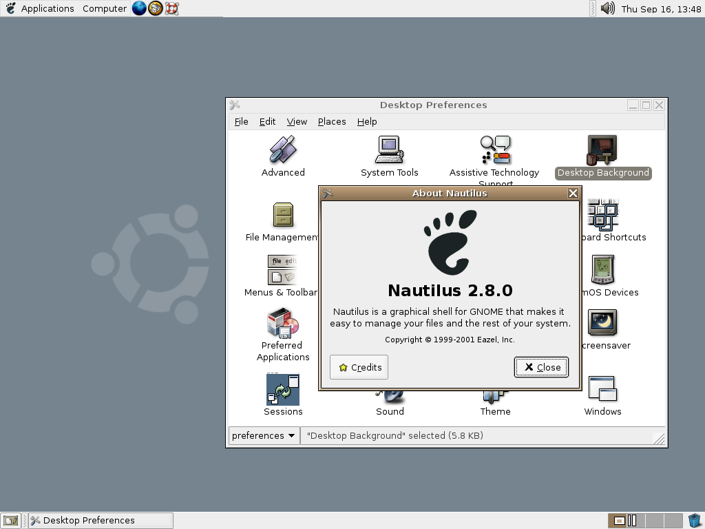 Ubuntu desktop screenshot: 4.1