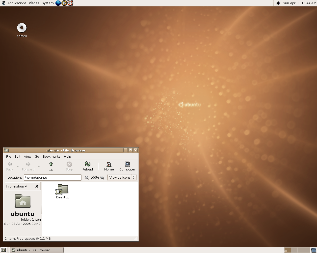 Ubuntu desktop screenshot: 5.04