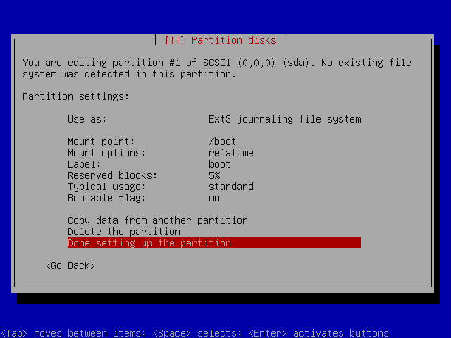 Ubuntu desktop screenshot: lvm install 02