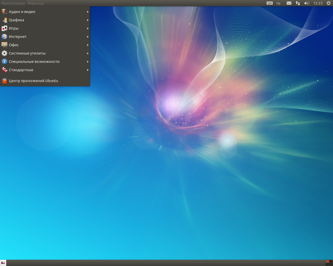 Ubuntu Pack desktop screenshot: 12.04