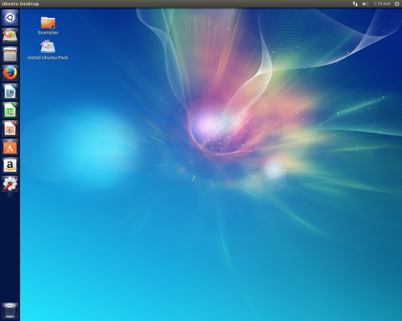 Ubuntu Pack desktop screenshot: 14.04