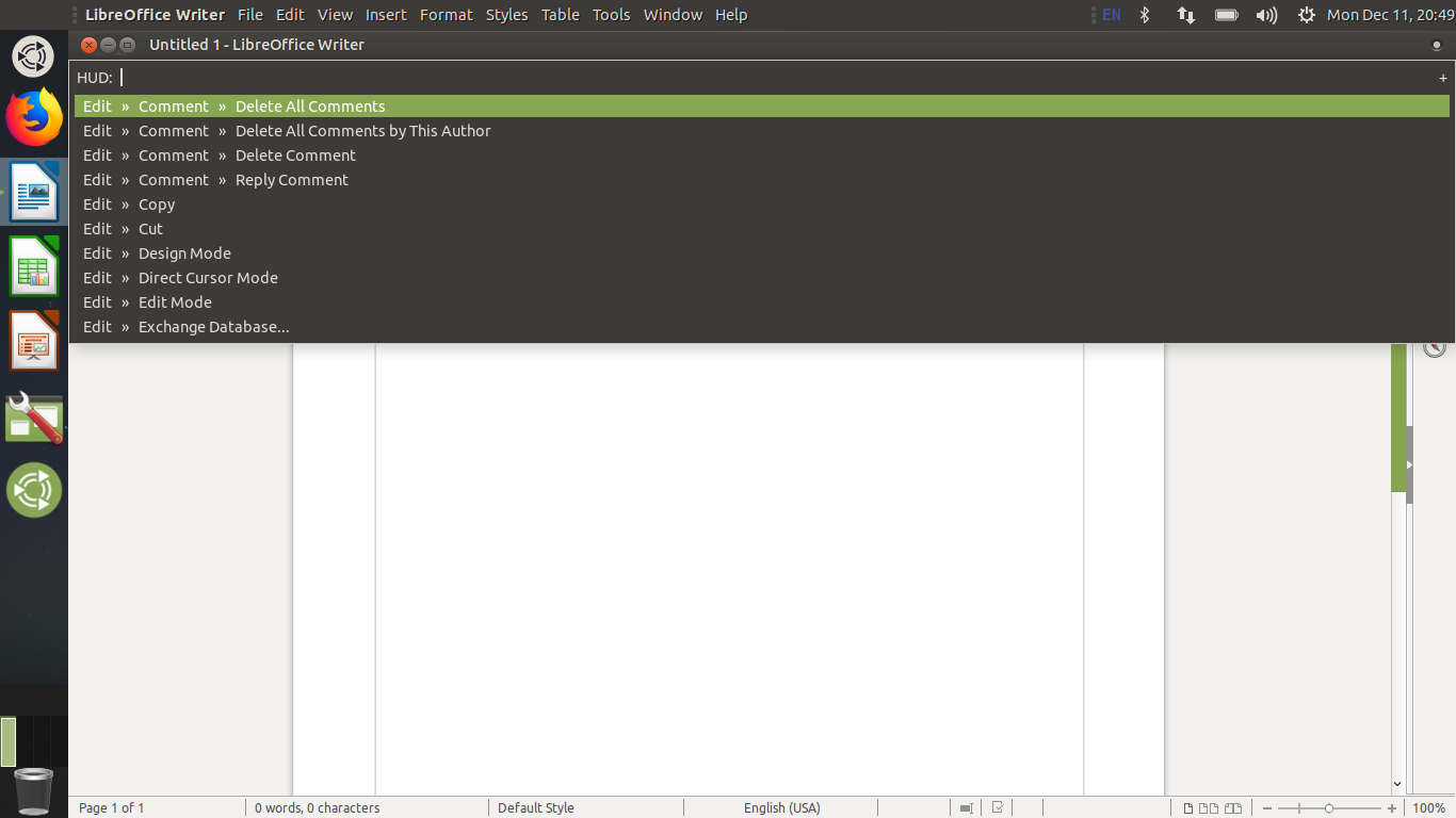 Ubuntu MATE desktop screenshot: 17.10 libreoffice