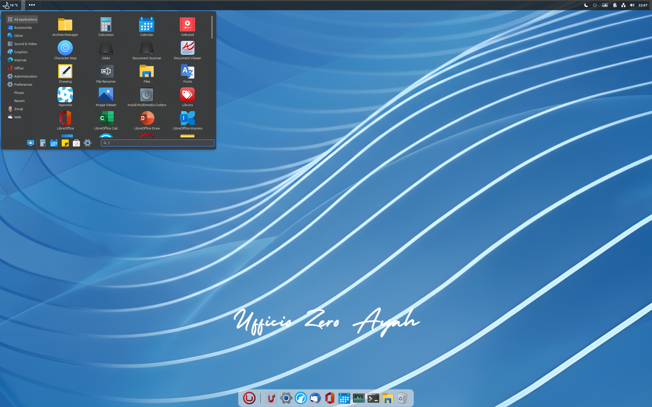 Ufficio Zero desktop screenshot: ayah 11 4