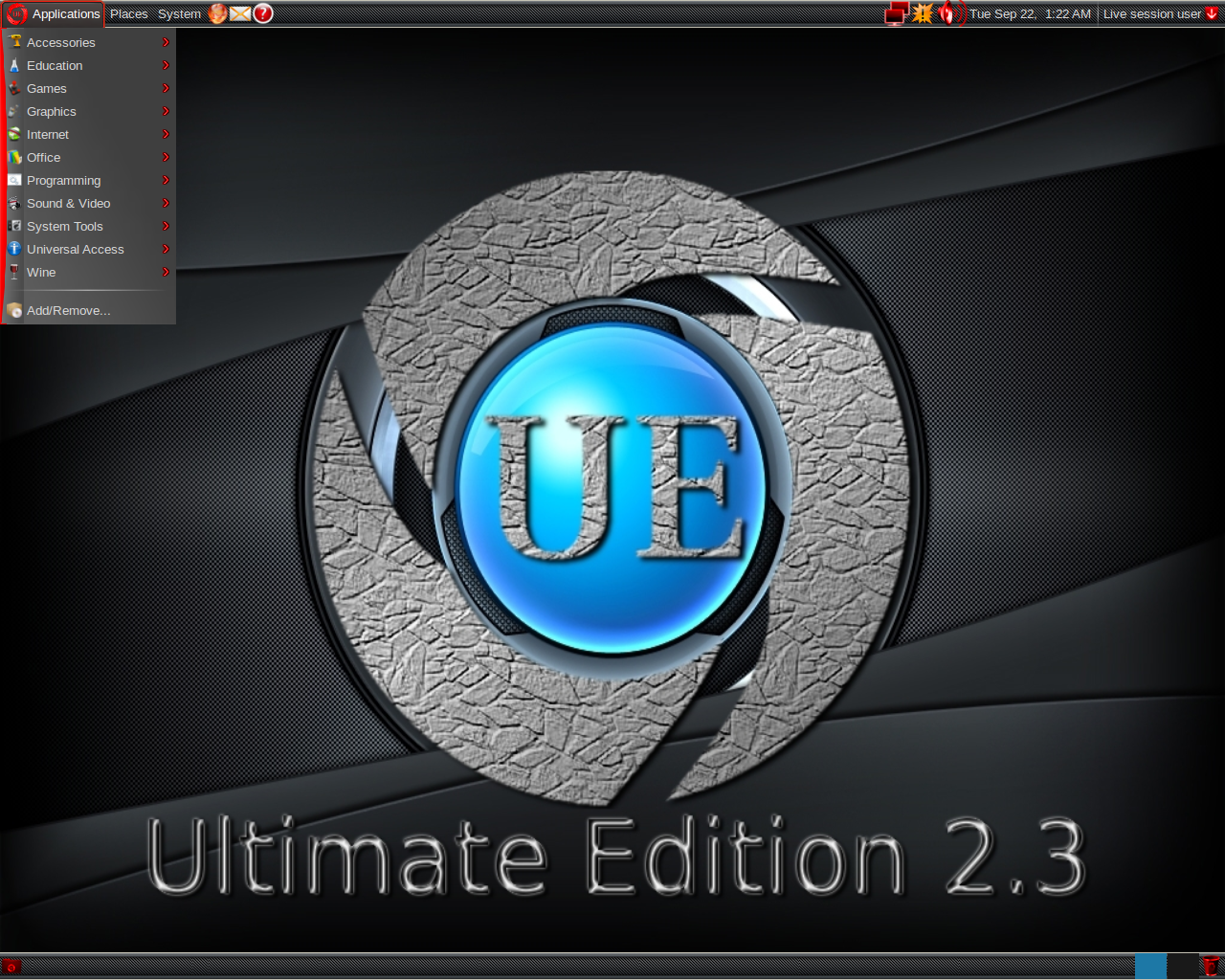 Ultimate desktop screenshot: 2.3