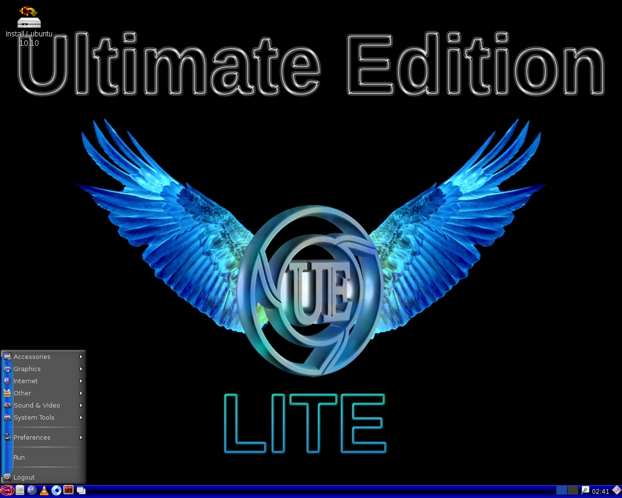 Ultimate desktop screenshot: 2.8 lite