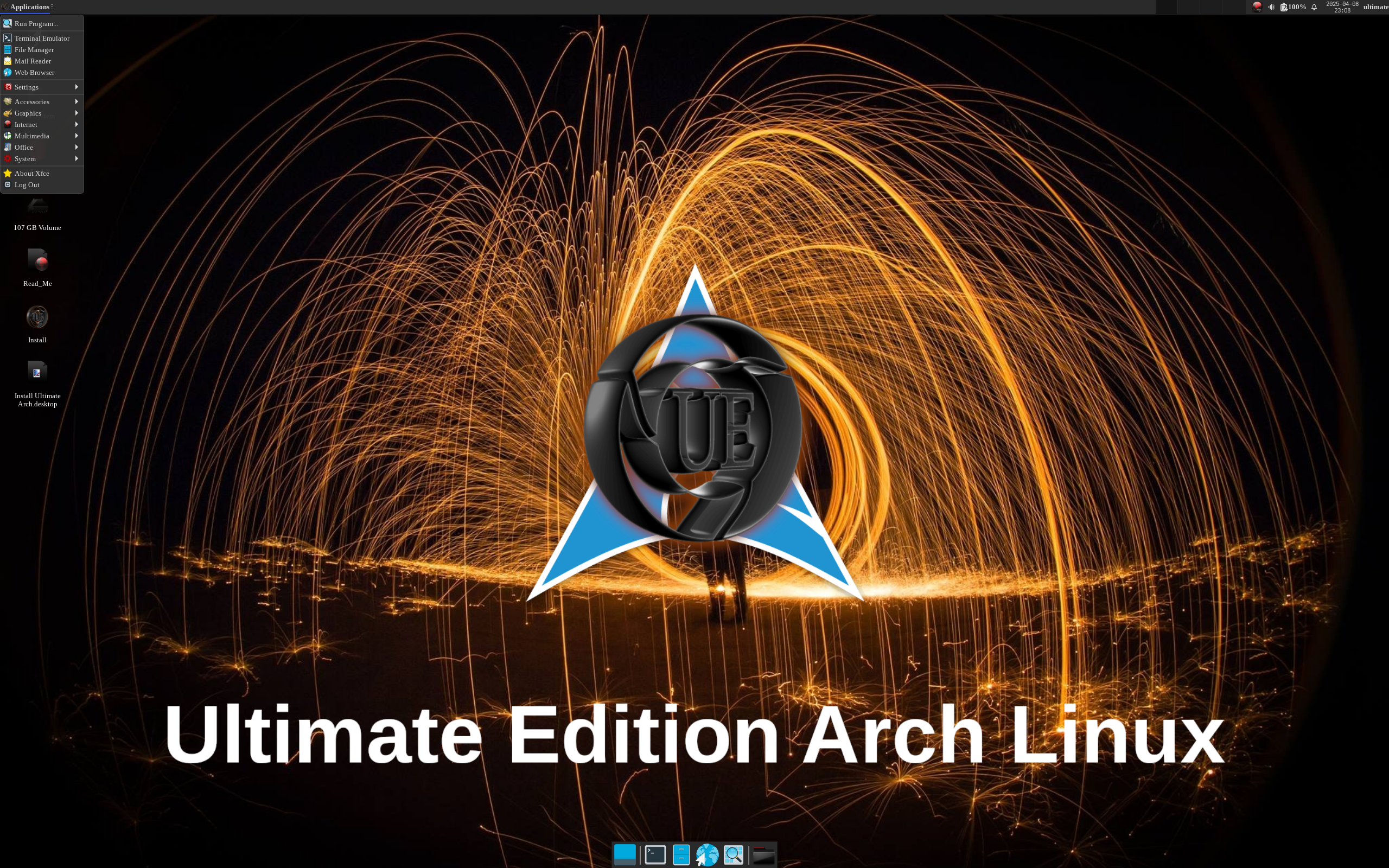Ultimate desktop screenshot: 2025.04.08