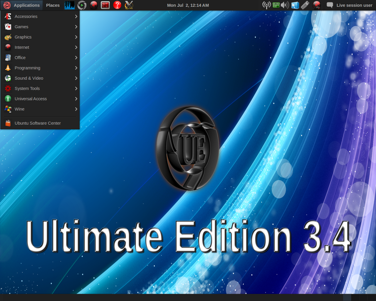 Ultimate desktop screenshot: 3.4