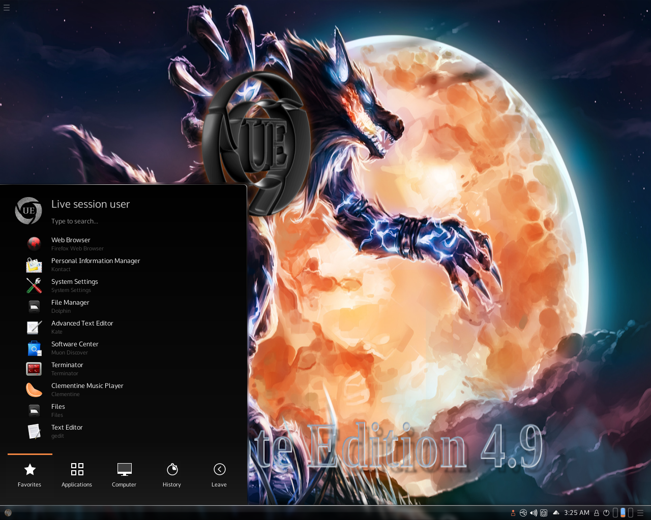 Ultimate desktop screenshot: 4.9