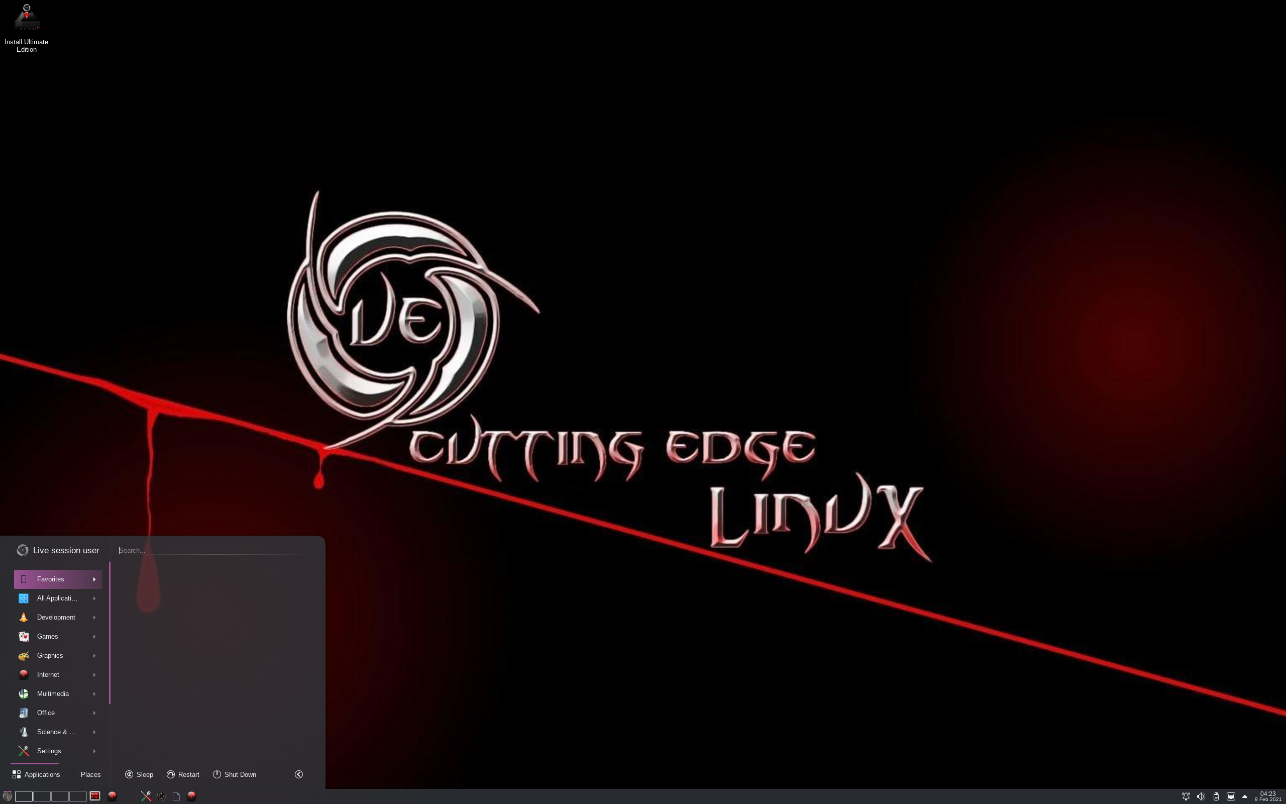 Ultimate desktop screenshot: 7.1