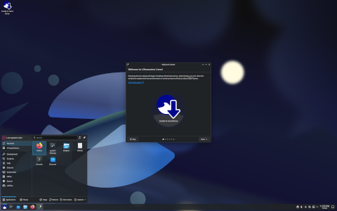 Ultramarine desktop screenshot: Distribution overview