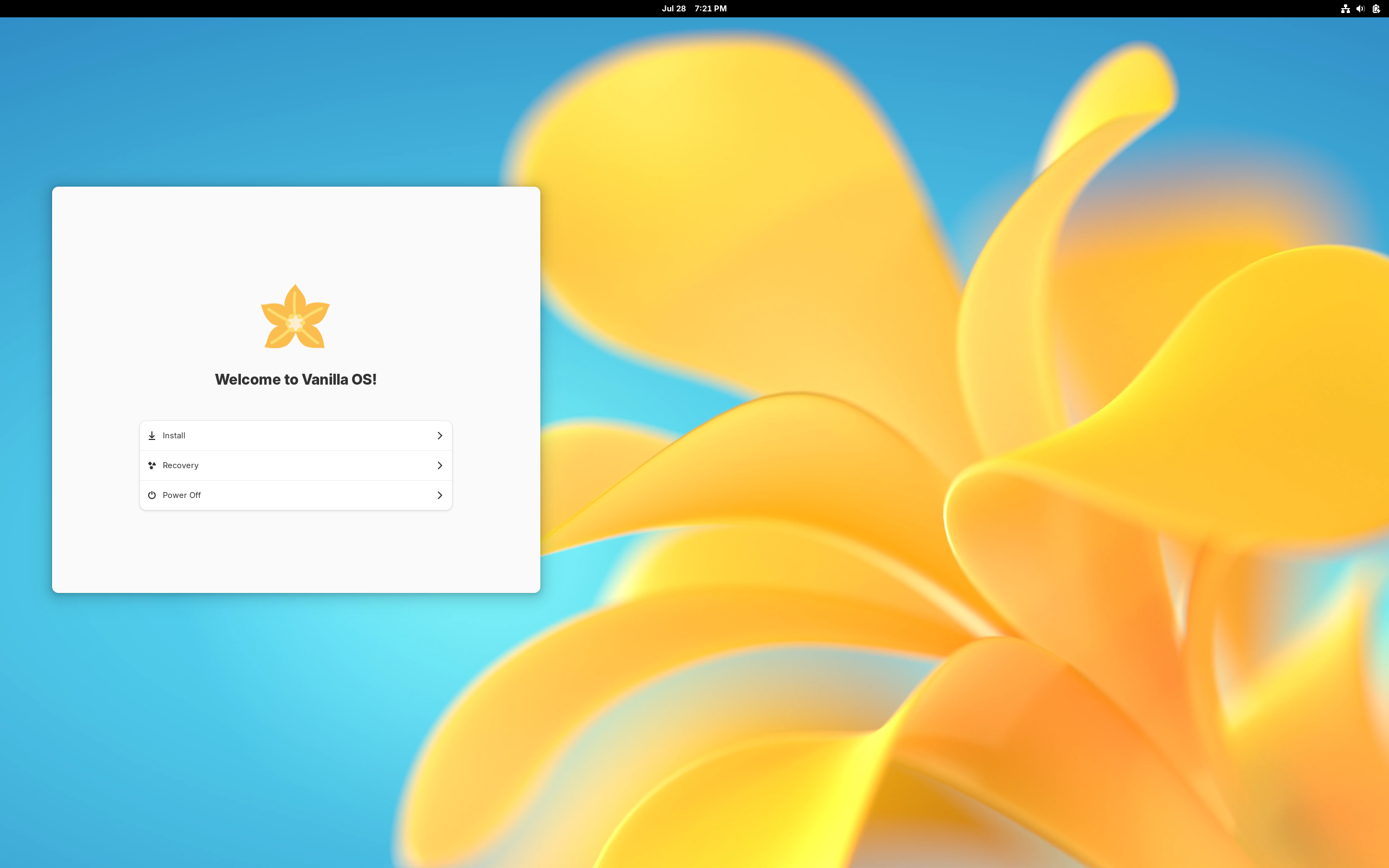 Vanilla desktop screenshot: 2