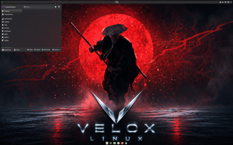 Velox desktop screenshot: Distribution overview