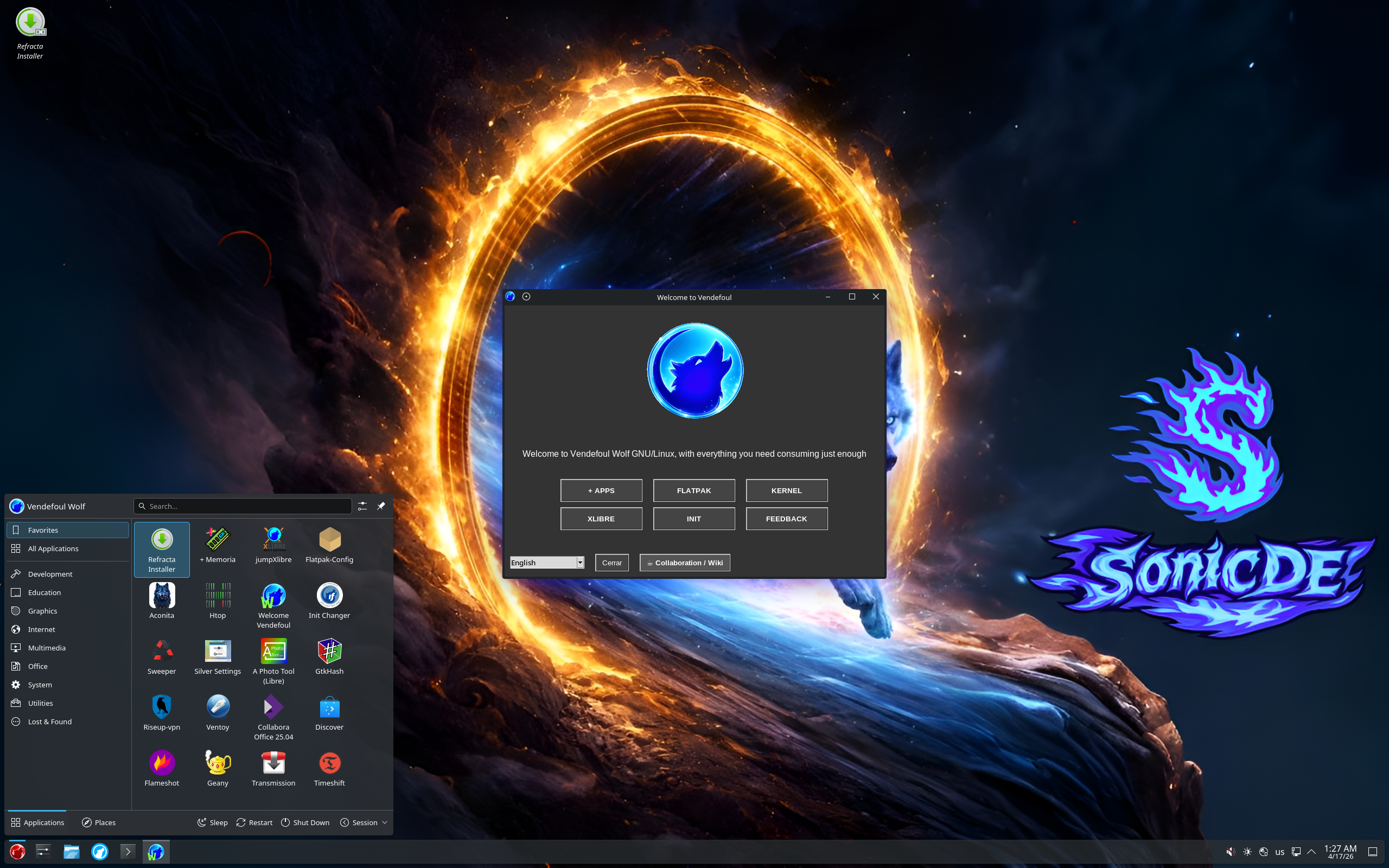 Vendefoul desktop screenshot: 20260415