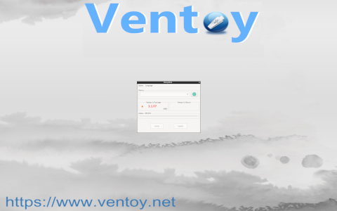 Ventoy desktop screenshot: Distribution overview