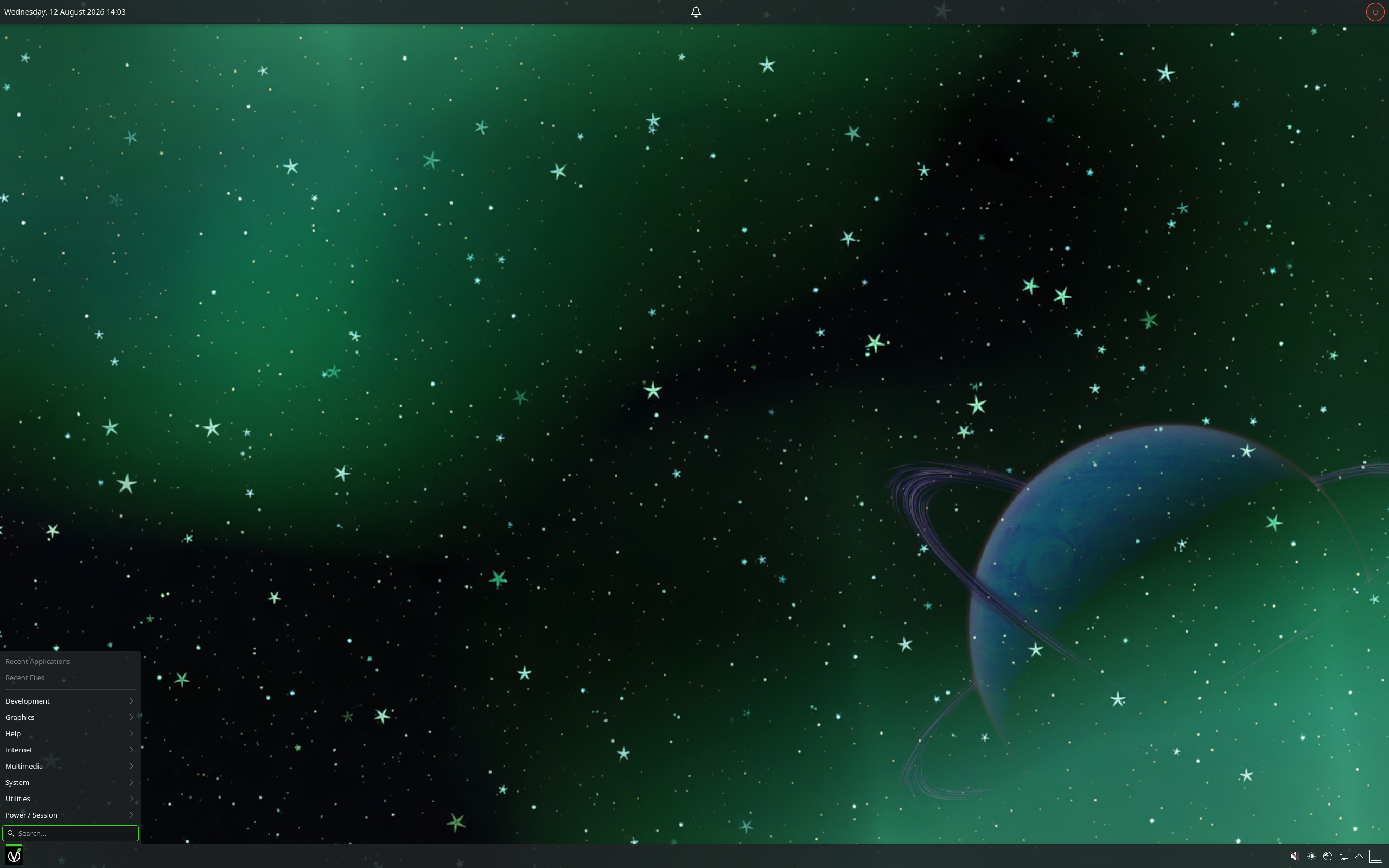 Vincent desktop screenshot: 1.2 kde