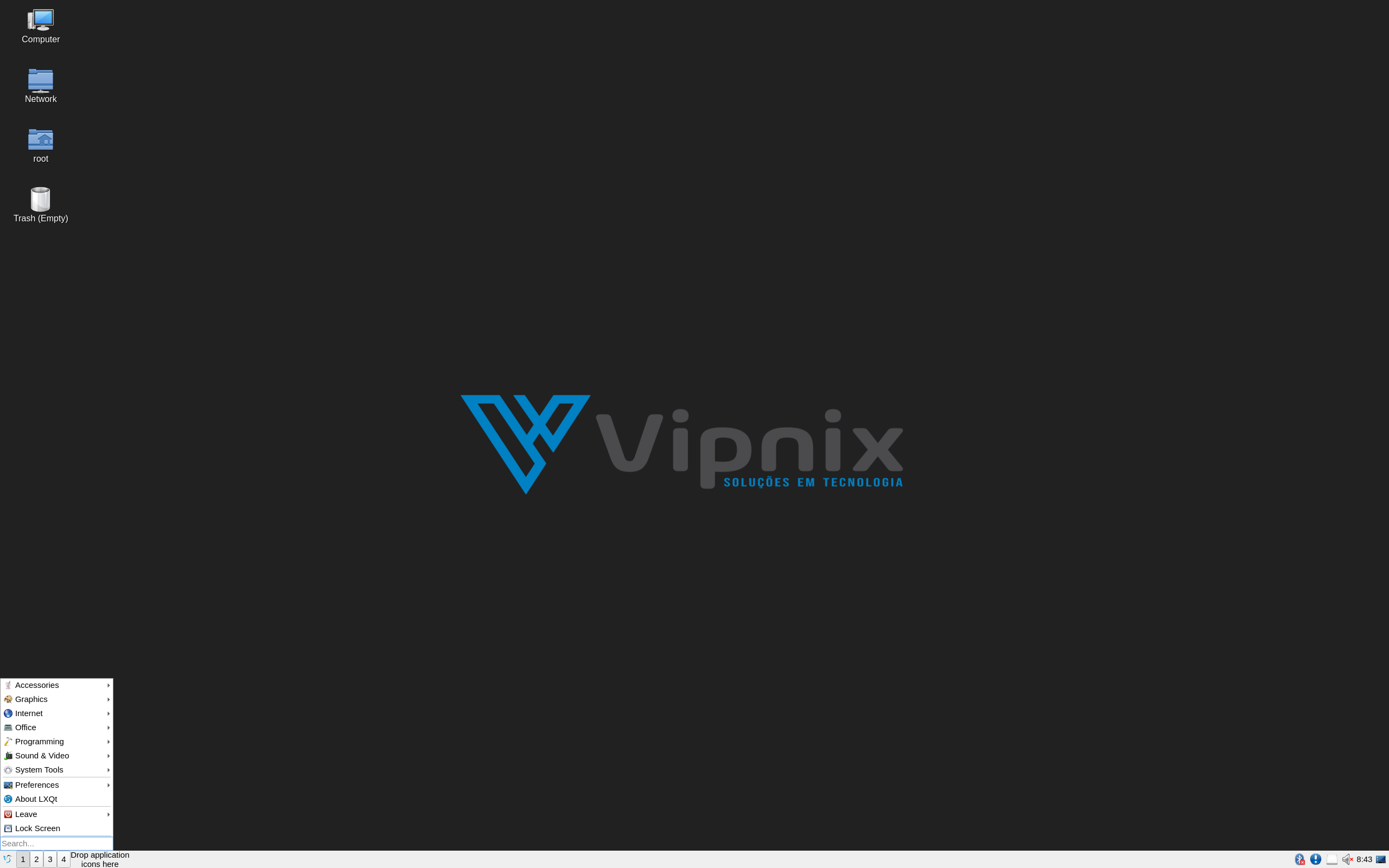 Vipnix desktop screenshot: 20250620