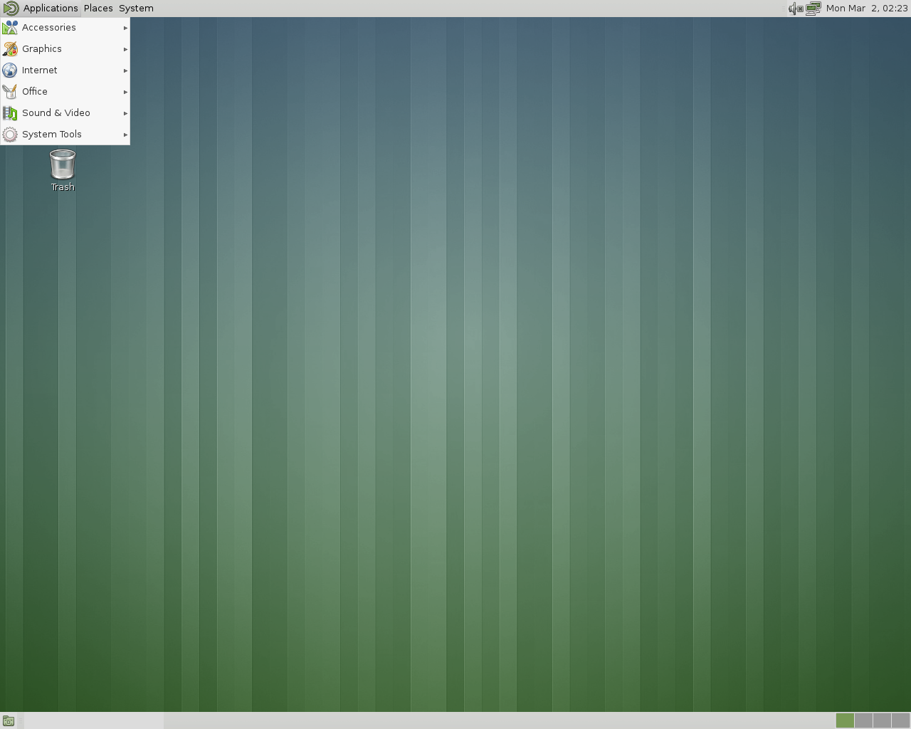 Void desktop screenshot: 20150221