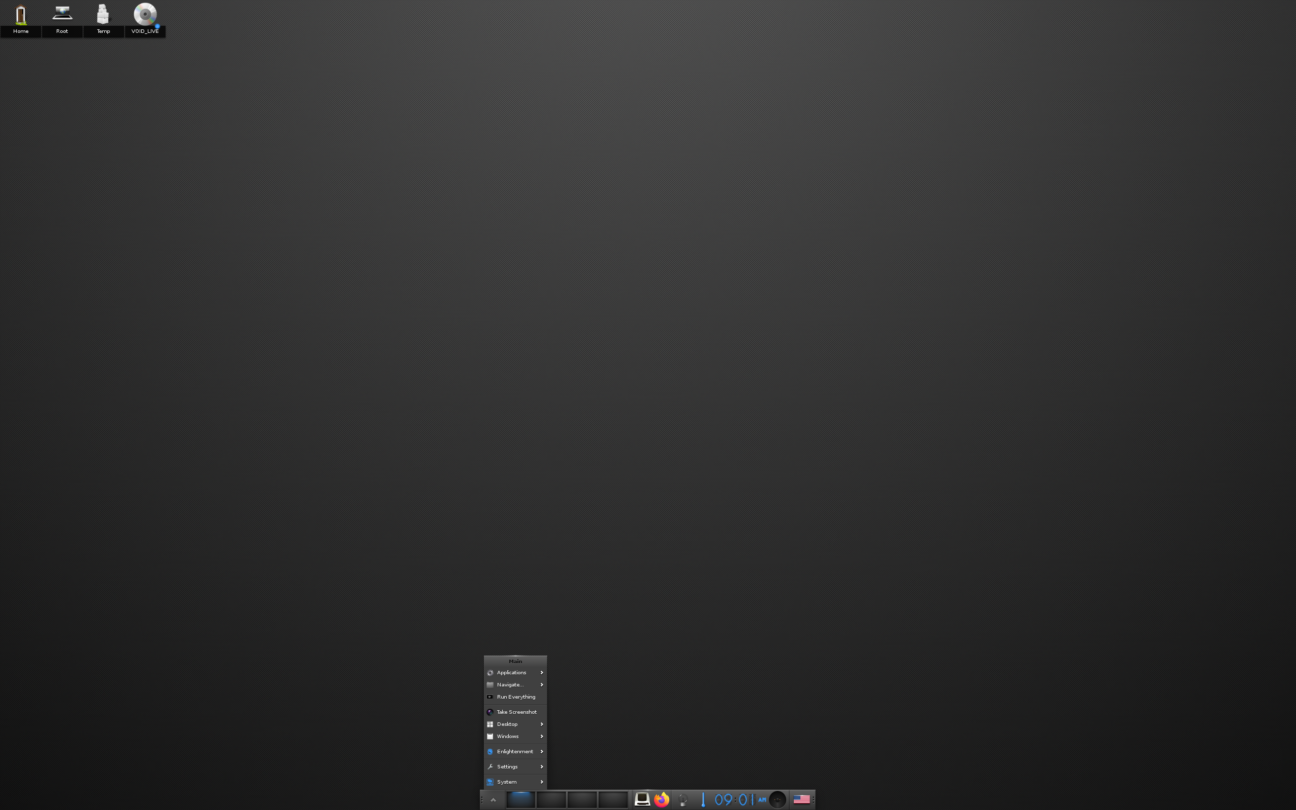 Void desktop screenshot: 20210218
