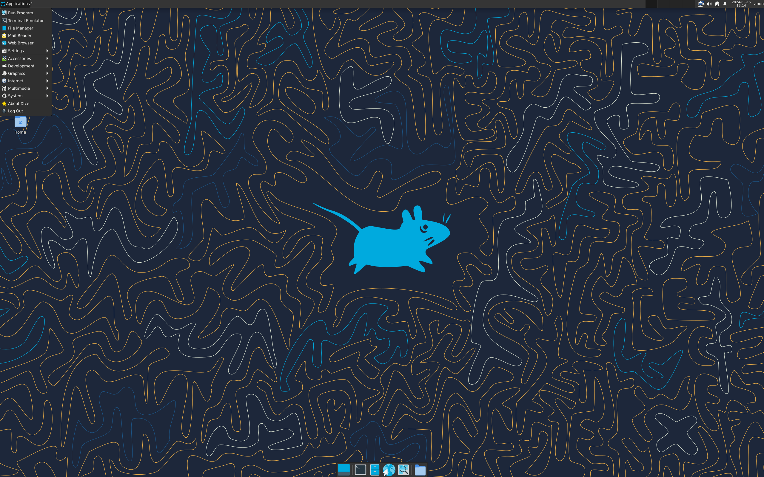 Void desktop screenshot: 20240314