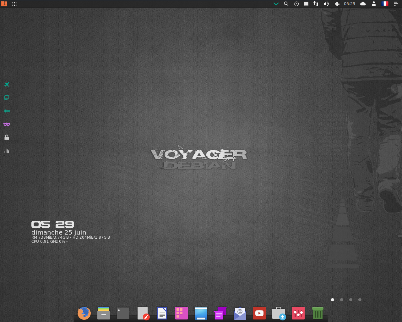 Voyager desktop screenshot: 9