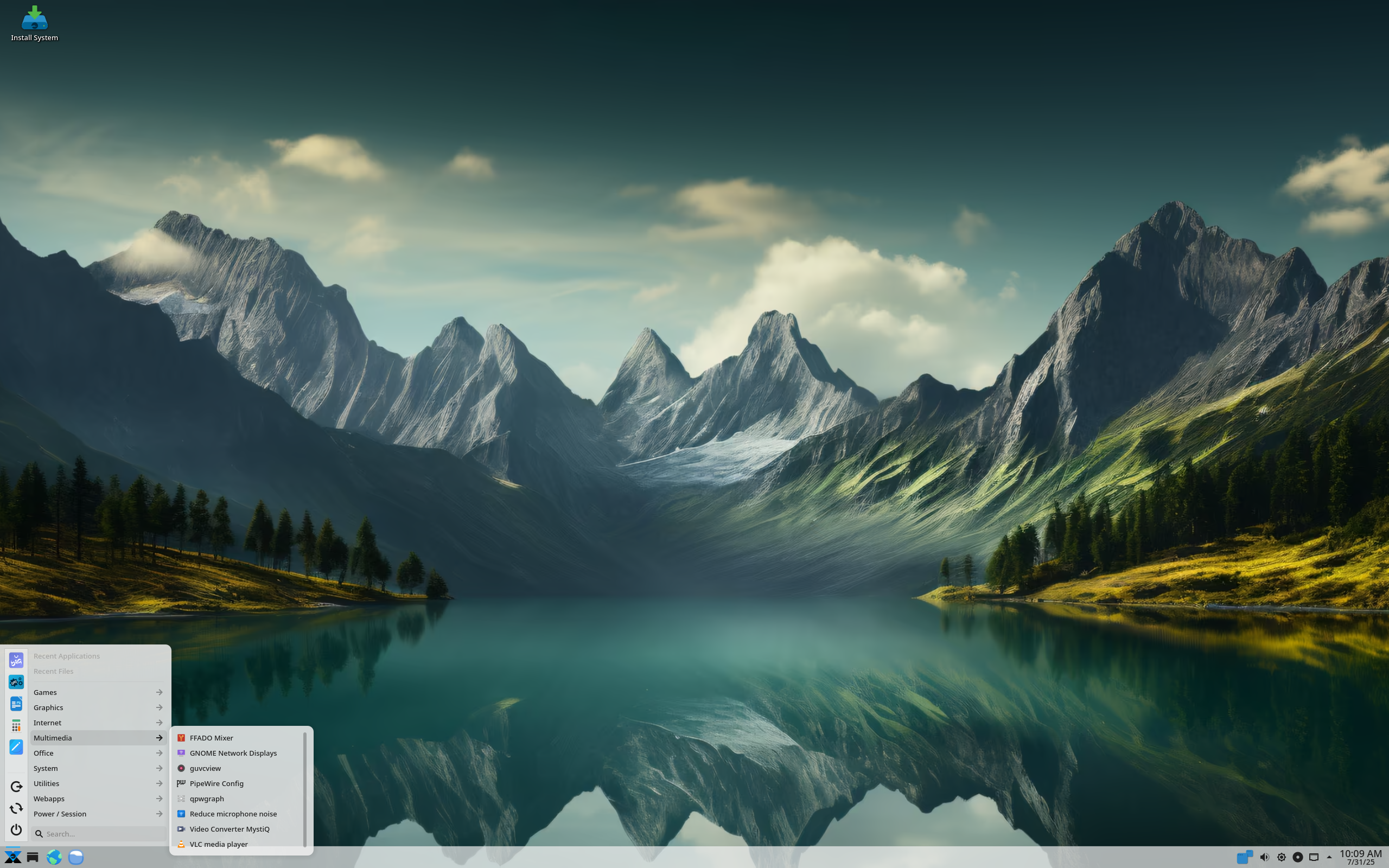 XIVA Studio desktop screenshot: 2025 07 31