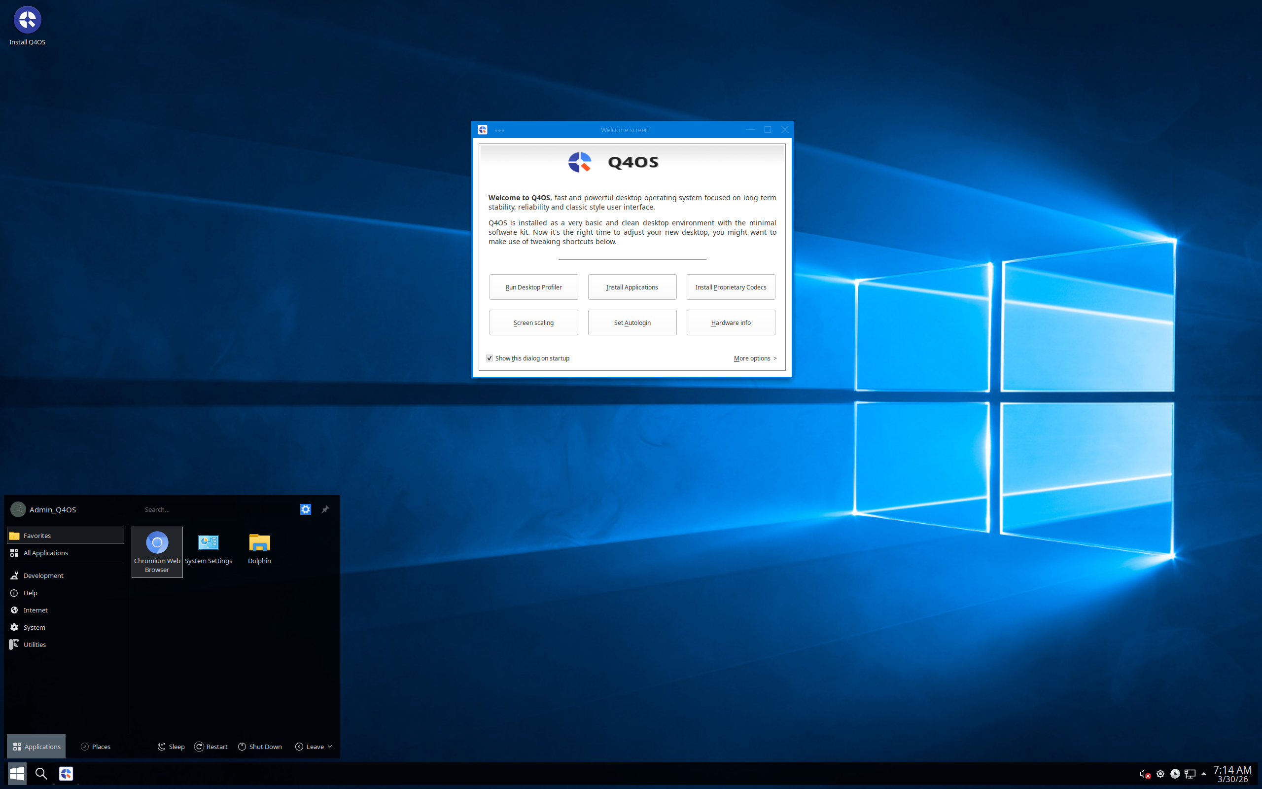 XPQ4 desktop screenshot: 20260330 free10