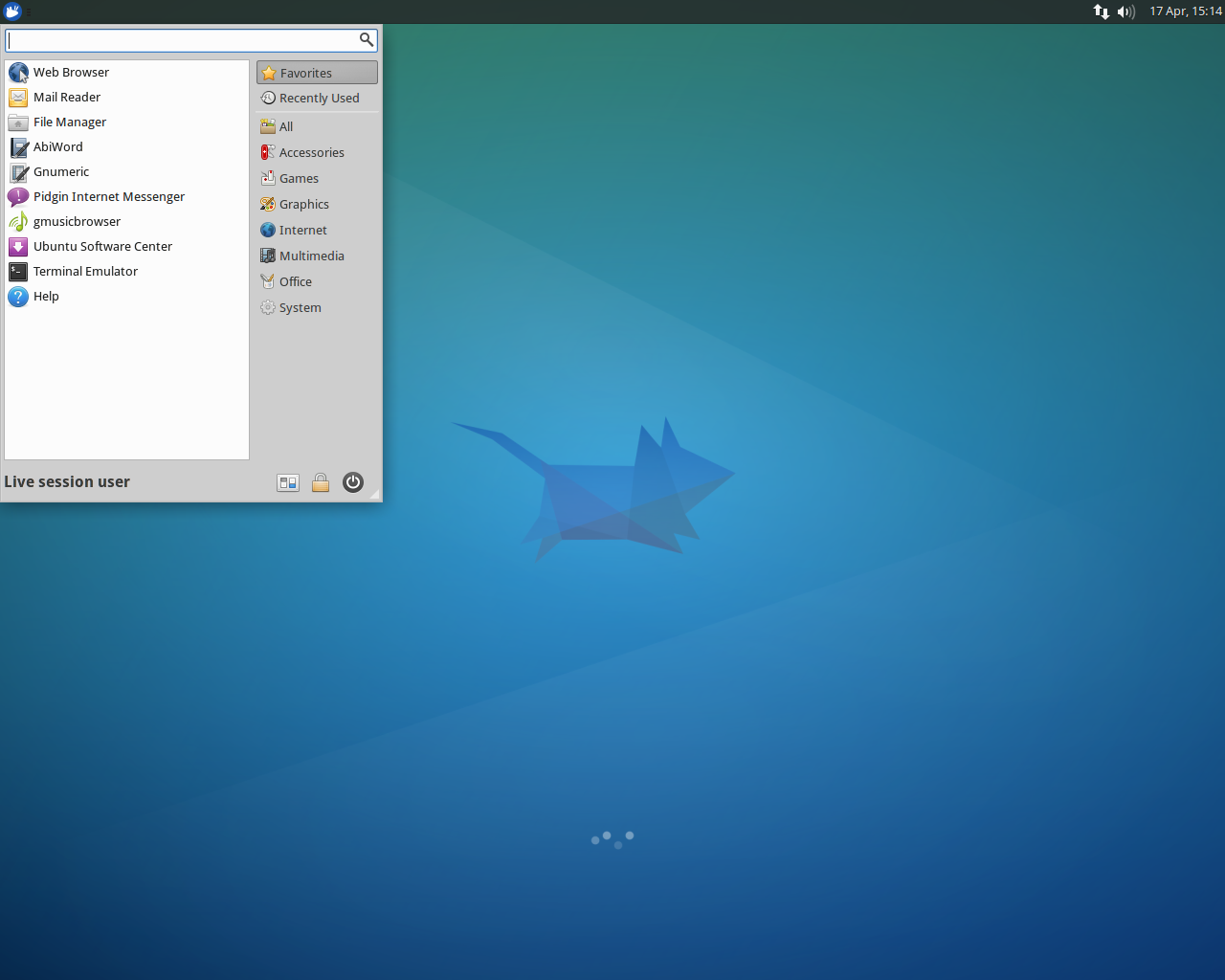 Xubuntu desktop screenshot: 14.04
