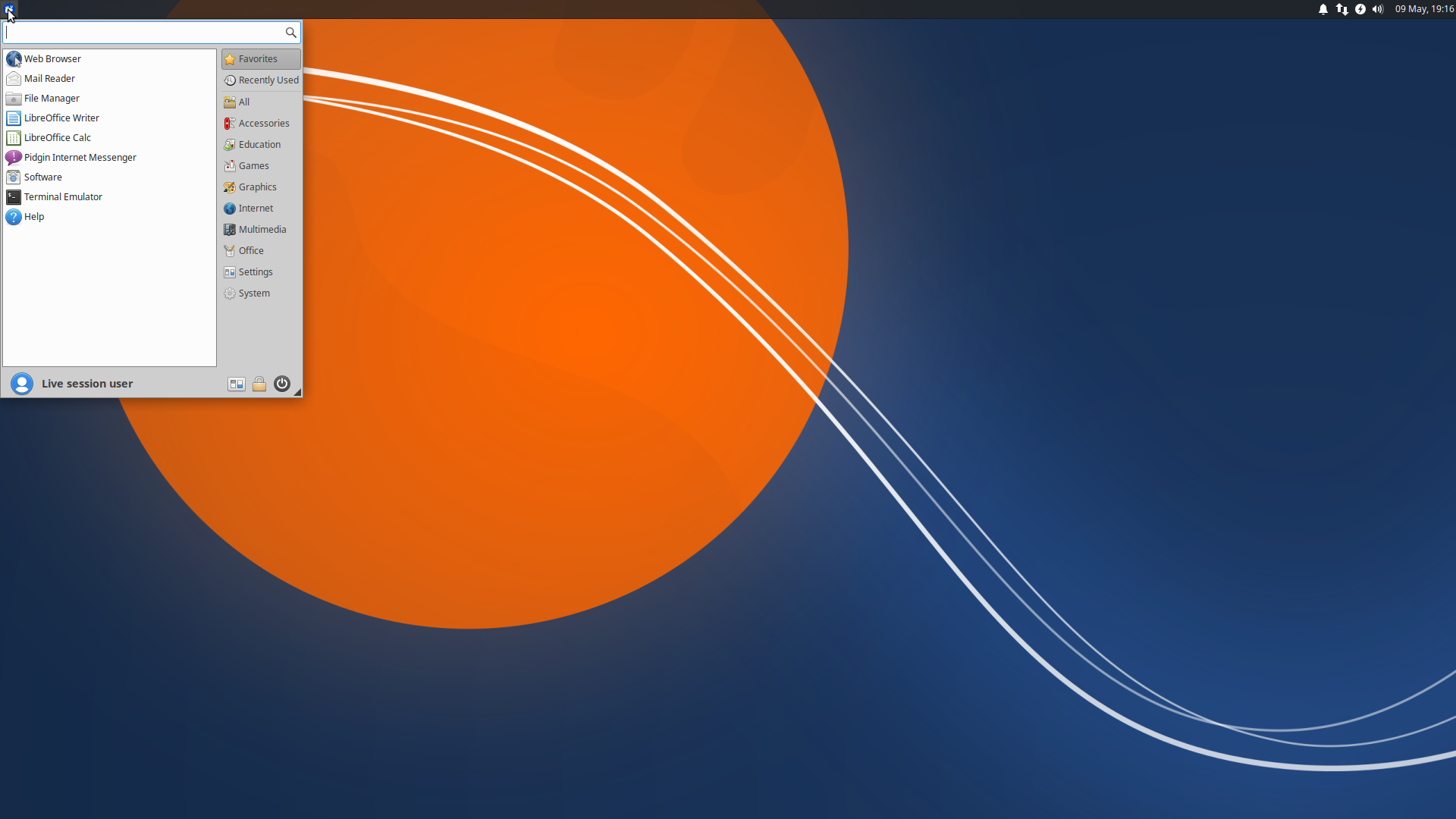 Xubuntu desktop screenshot: 19.04