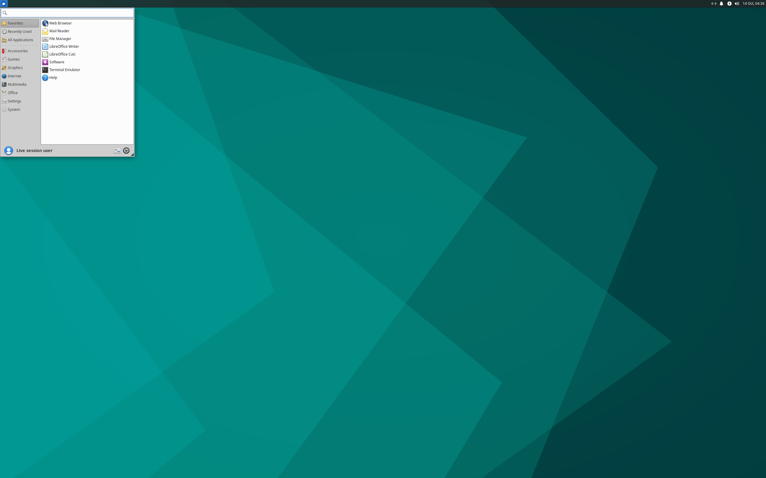 Xubuntu desktop screenshot: 21.10
