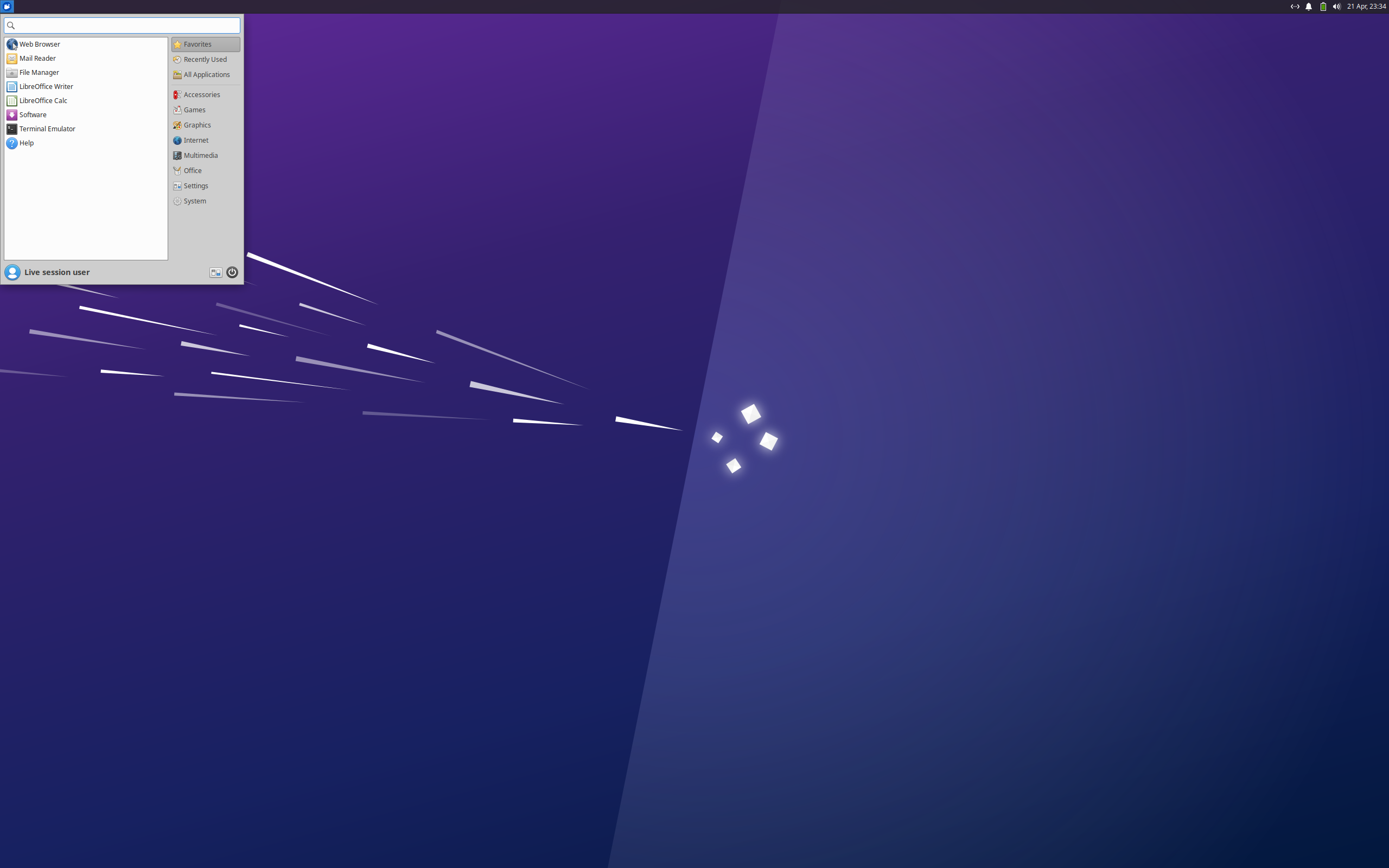 Xubuntu desktop screenshot: 22.04