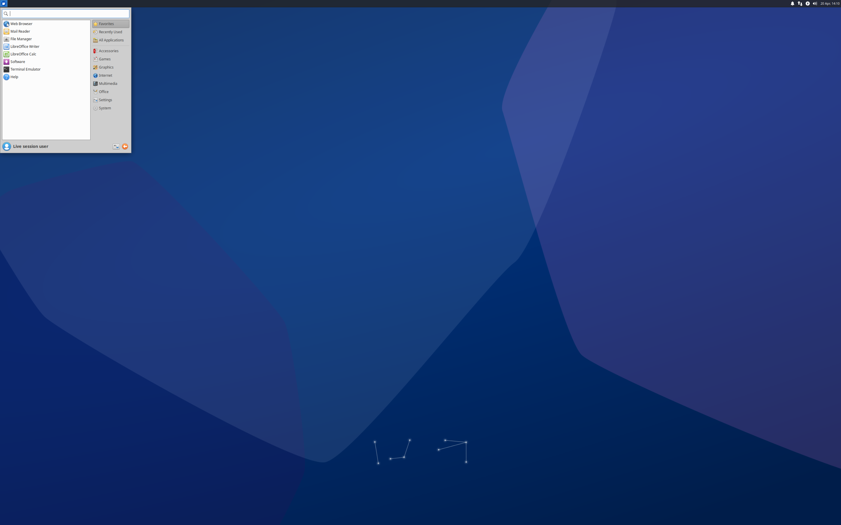 Xubuntu desktop screenshot: 23.04