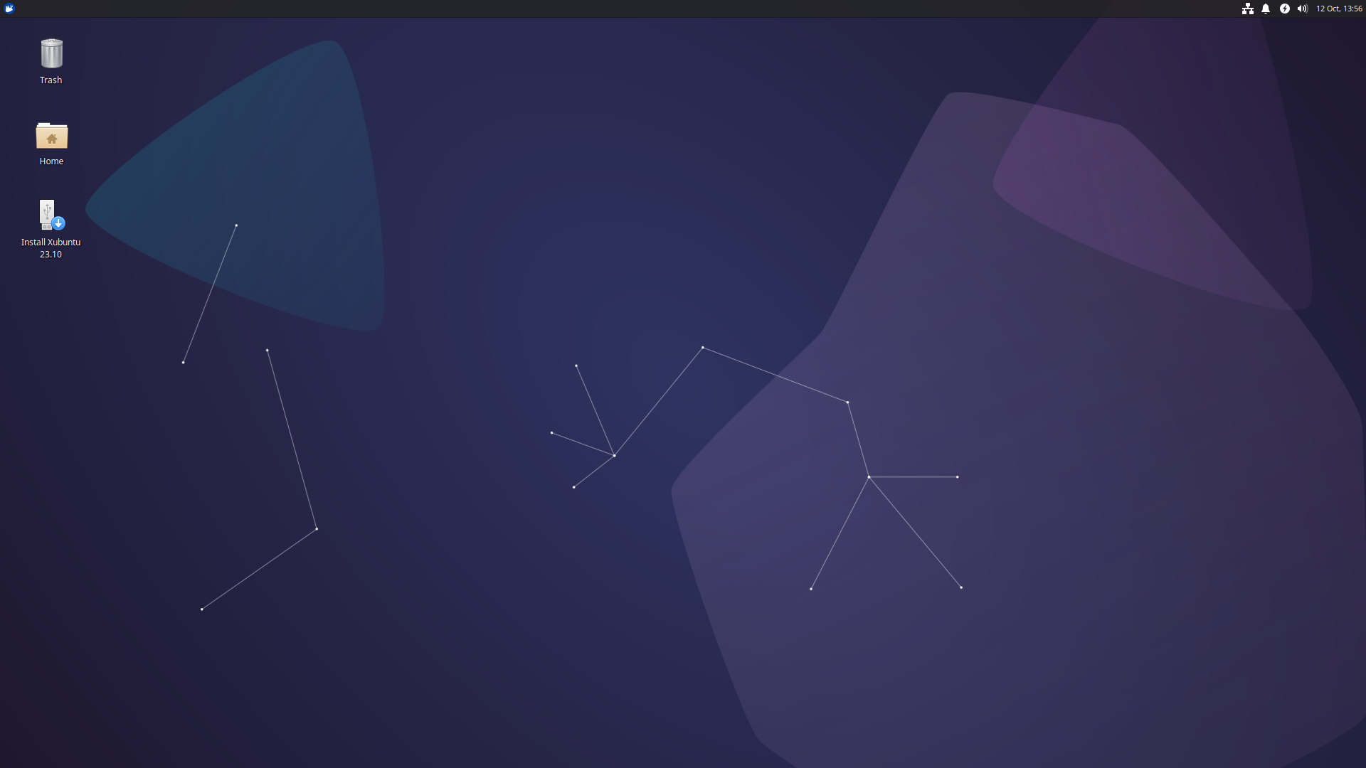 Xubuntu desktop screenshot: 23.10