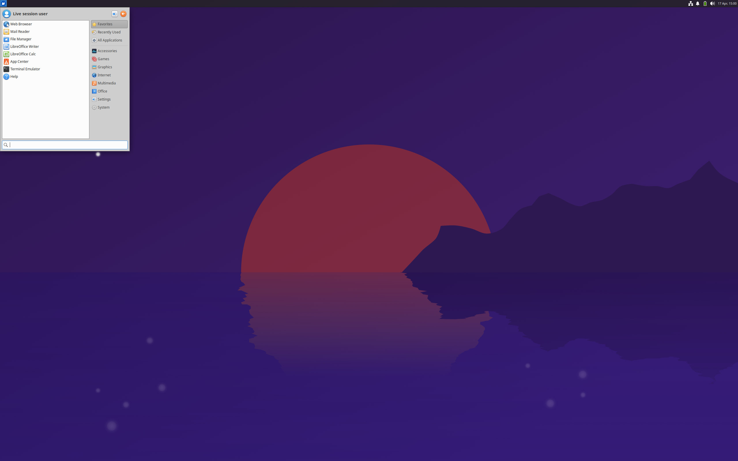 Xubuntu desktop screenshot: 25.04