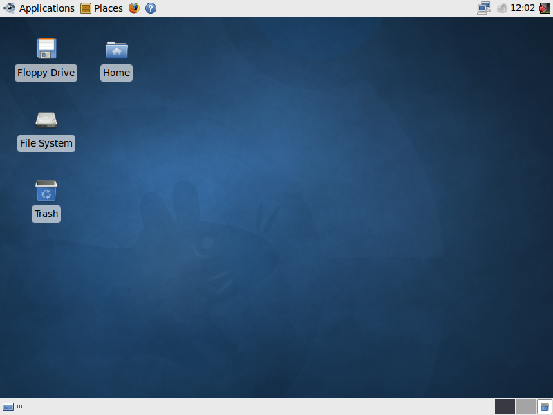 Xubuntu desktop screenshot: 9.04 desktop