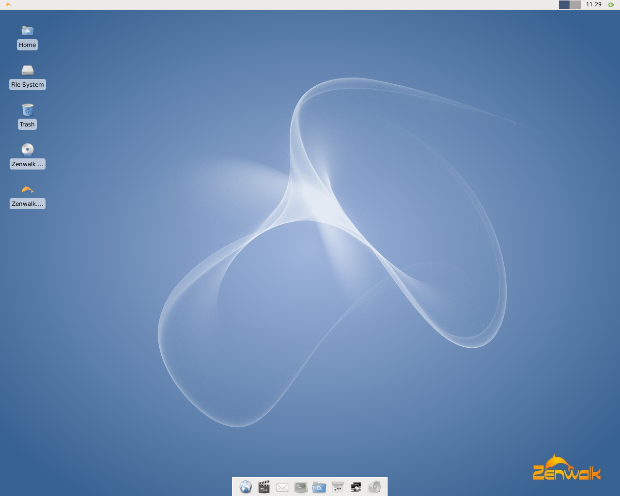Zenwalk desktop screenshot: 6.0