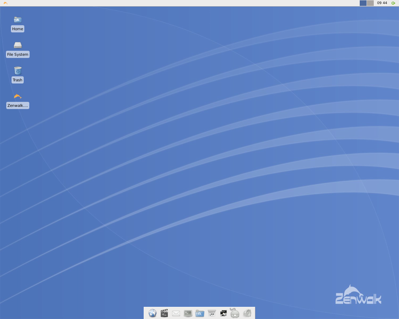 Zenwalk desktop screenshot: 6.2