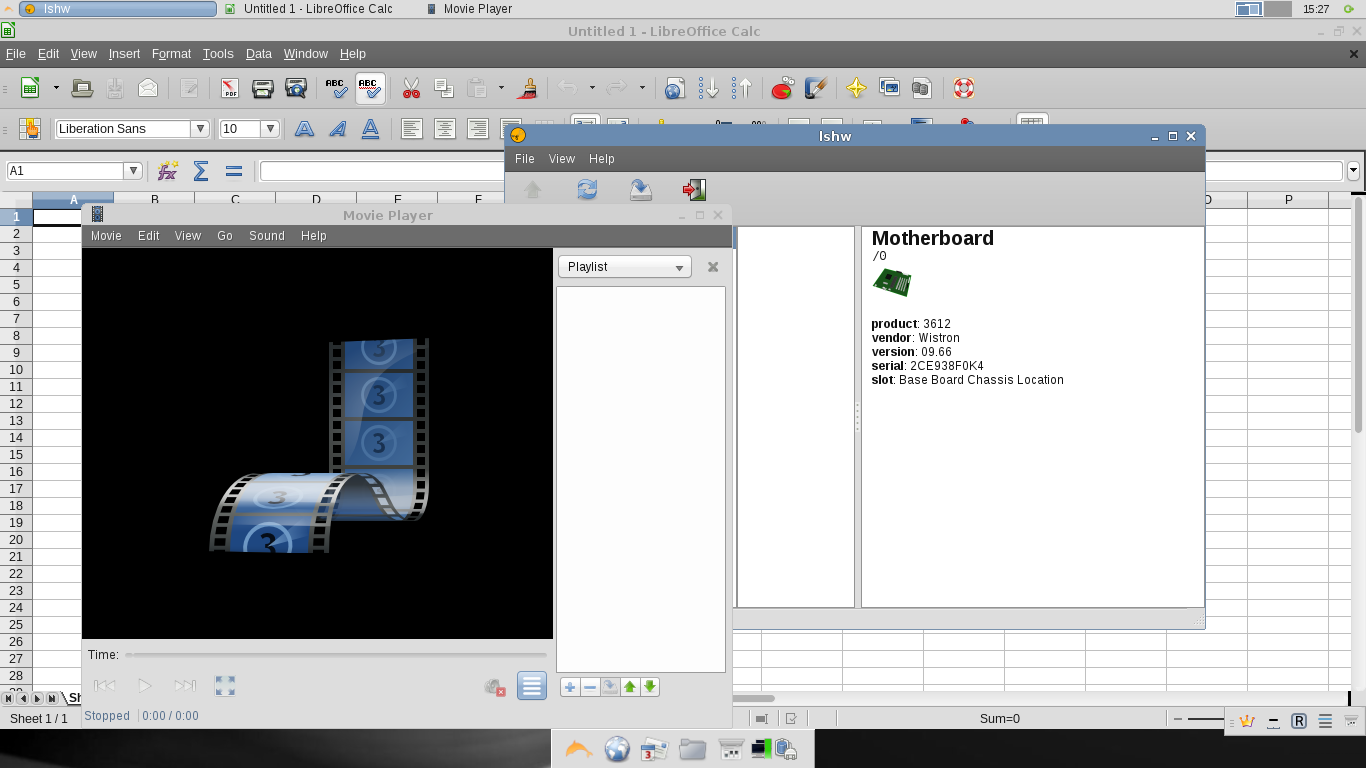 Zenwalk desktop screenshot: 7.2 apps