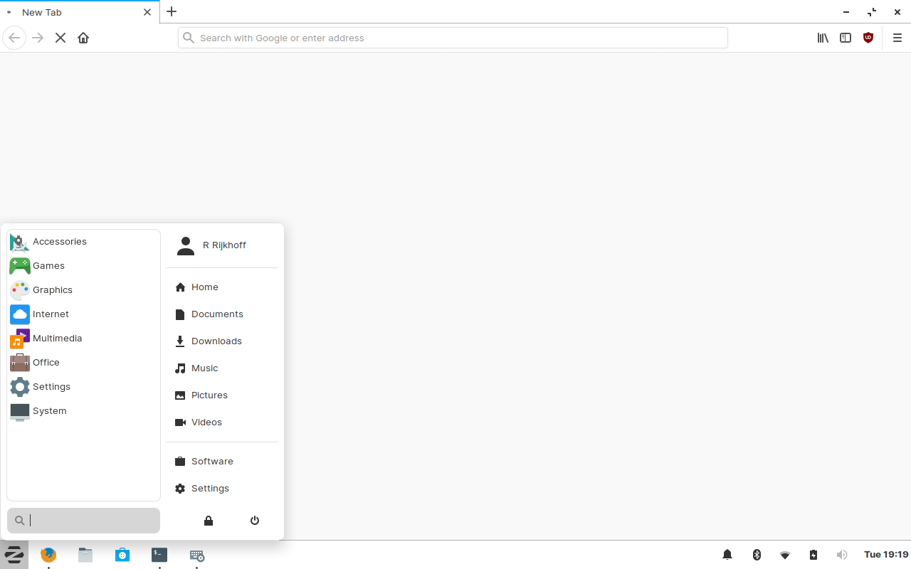 Zorin desktop screenshot: 15.1 super key clashes